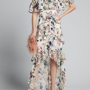 Badgley Mischka High-Low Gown